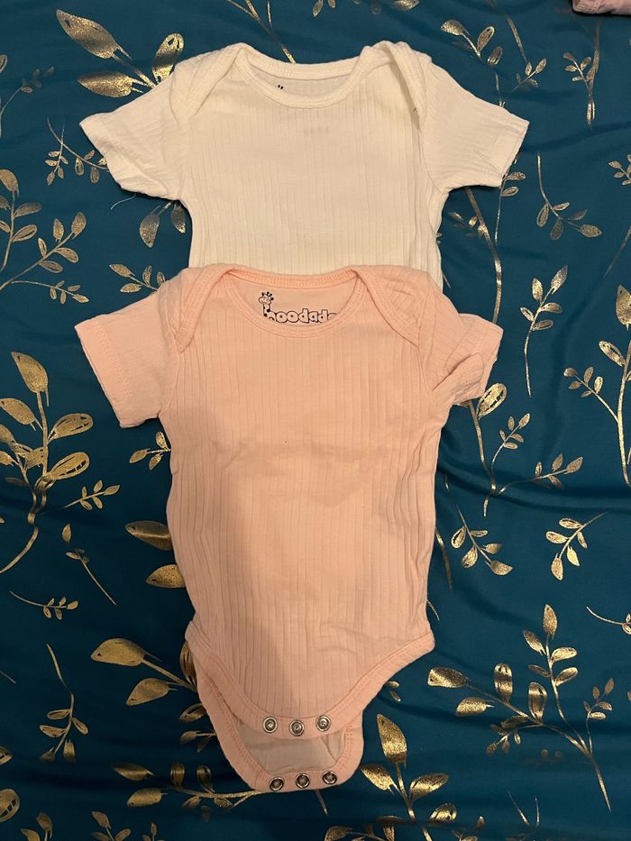 Lot de body manche courte