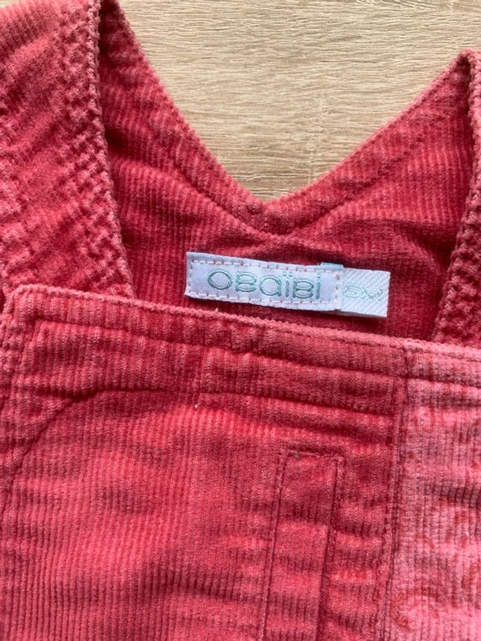 • Deux robes velours ~ Fille 6 mois • - photo numéro 6