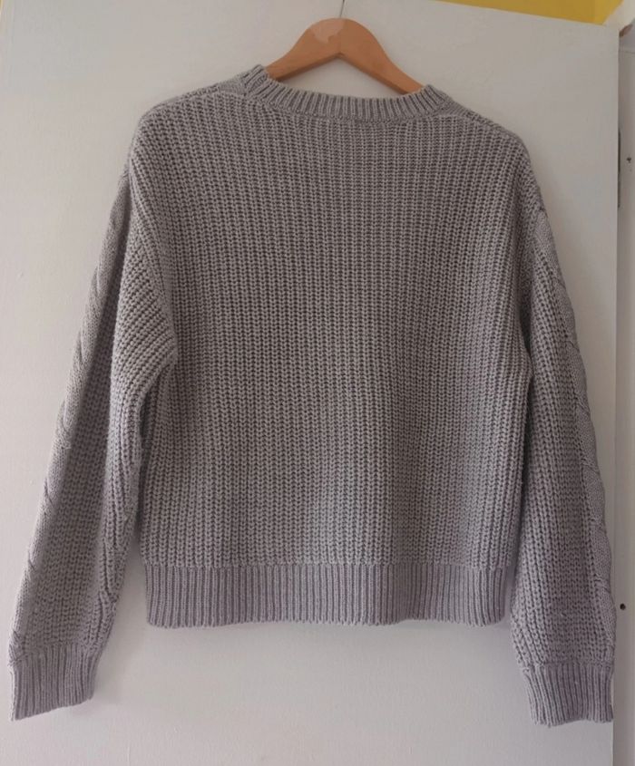 Pull d'Hiver Femme Gris 💐🌾 - photo numéro 4