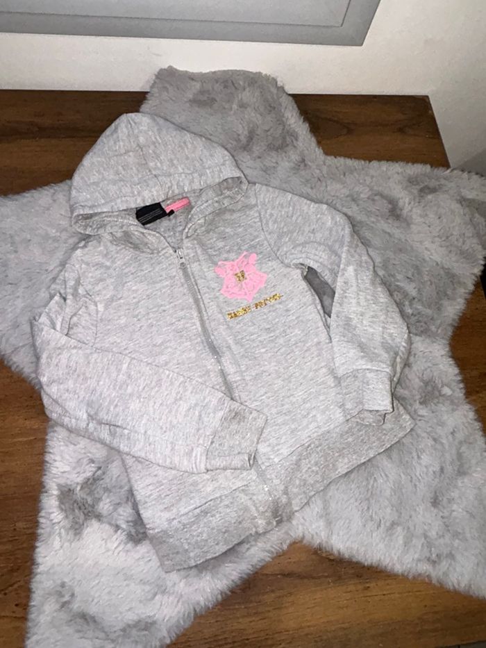 Gilet gris et rose Harry Potter - 8 ans