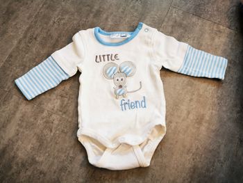 Body manches longues bébé 3 mois neuf