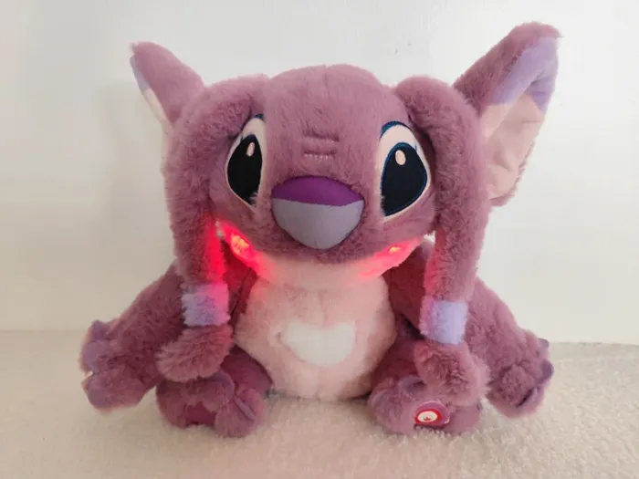 Peluche Disney stitch angel lumineux neuf - photo numéro 2
