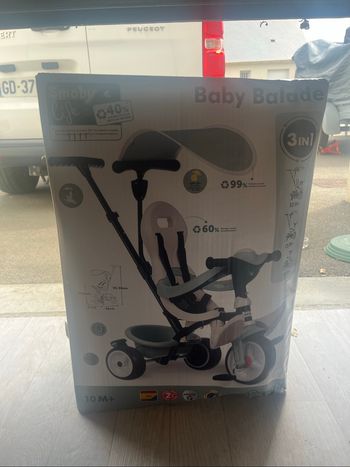 Tricycle évolutif neuf