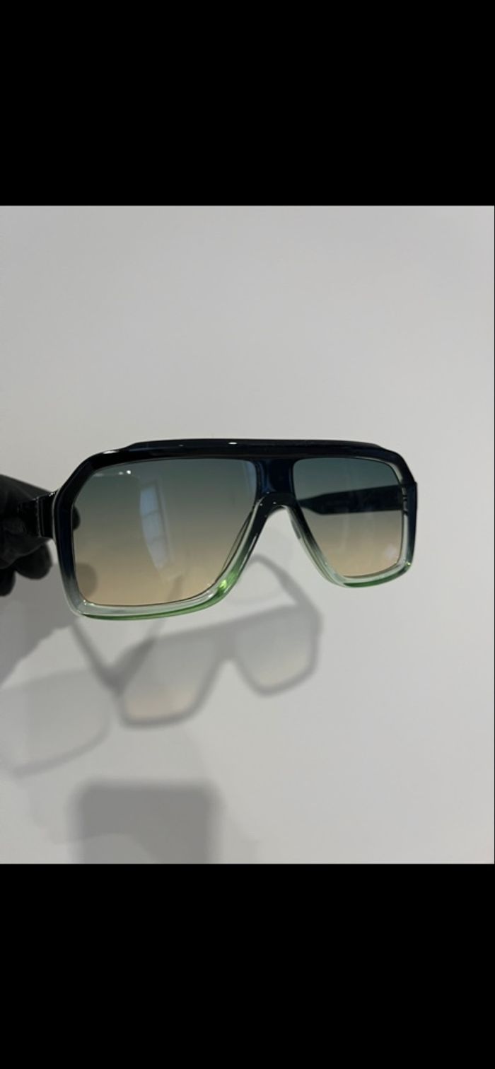 Lunette soleil look aviator rétro vintage - photo numéro 2