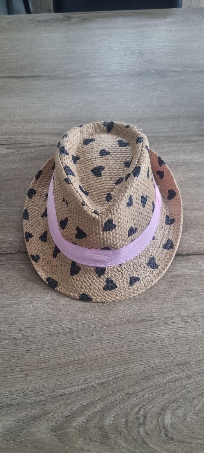 Chapeau de paille 54cm