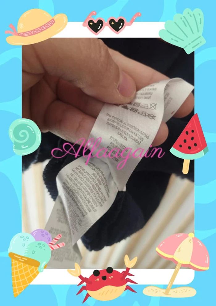 Gilet bleu 8/9ans - photo numéro 4