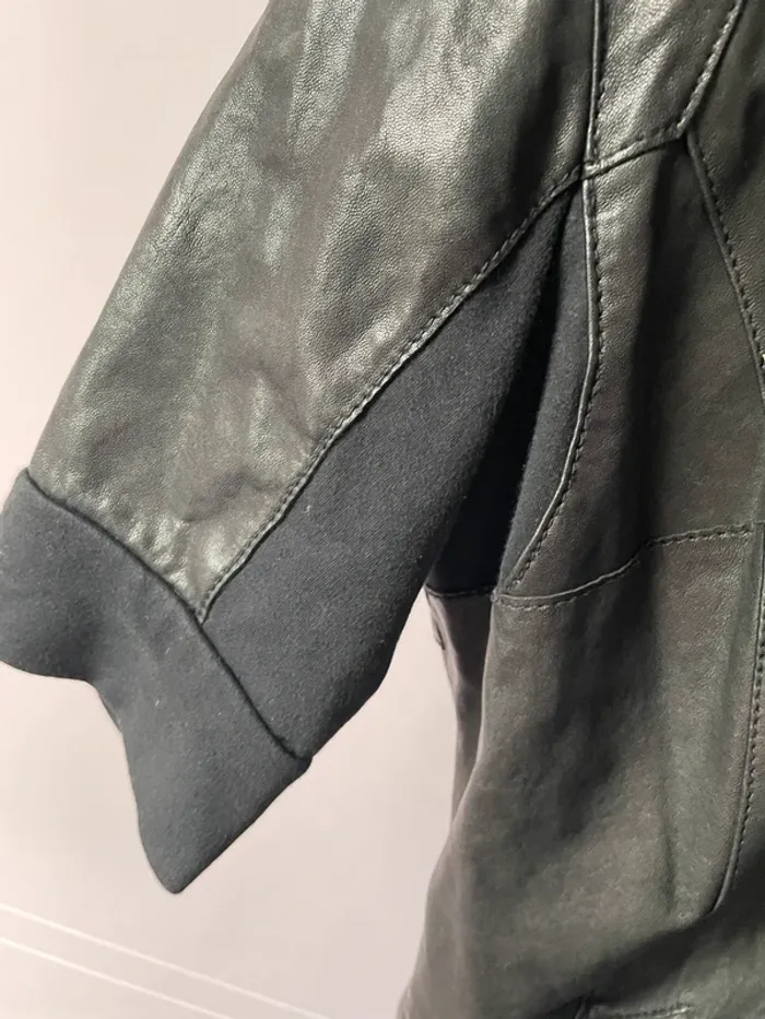 Robe cuir noire Arma 42 - photo numéro 8