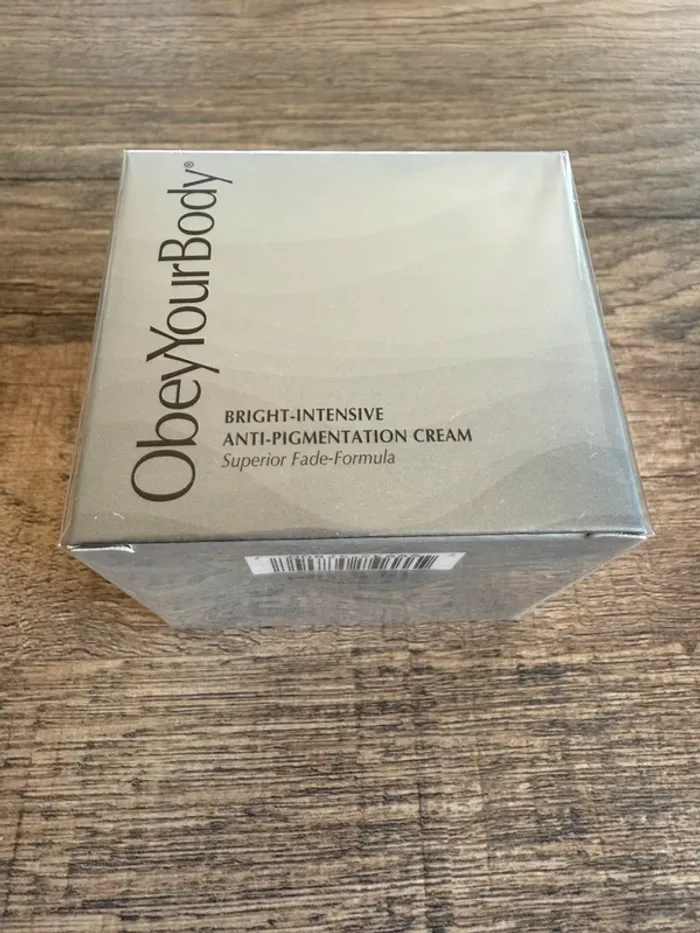 Obey your body crème anti pigmentation