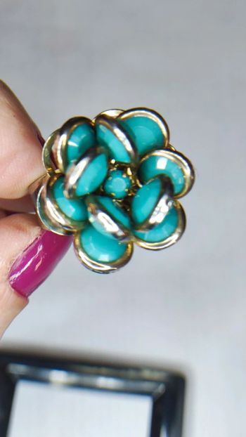 Bague vintage turquoise