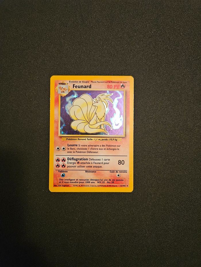 Carte Pokémon française Feunard - photo numéro 3