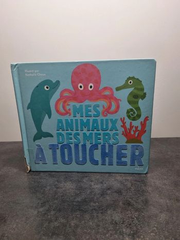 Livre à toucher '' animaux des mers ''