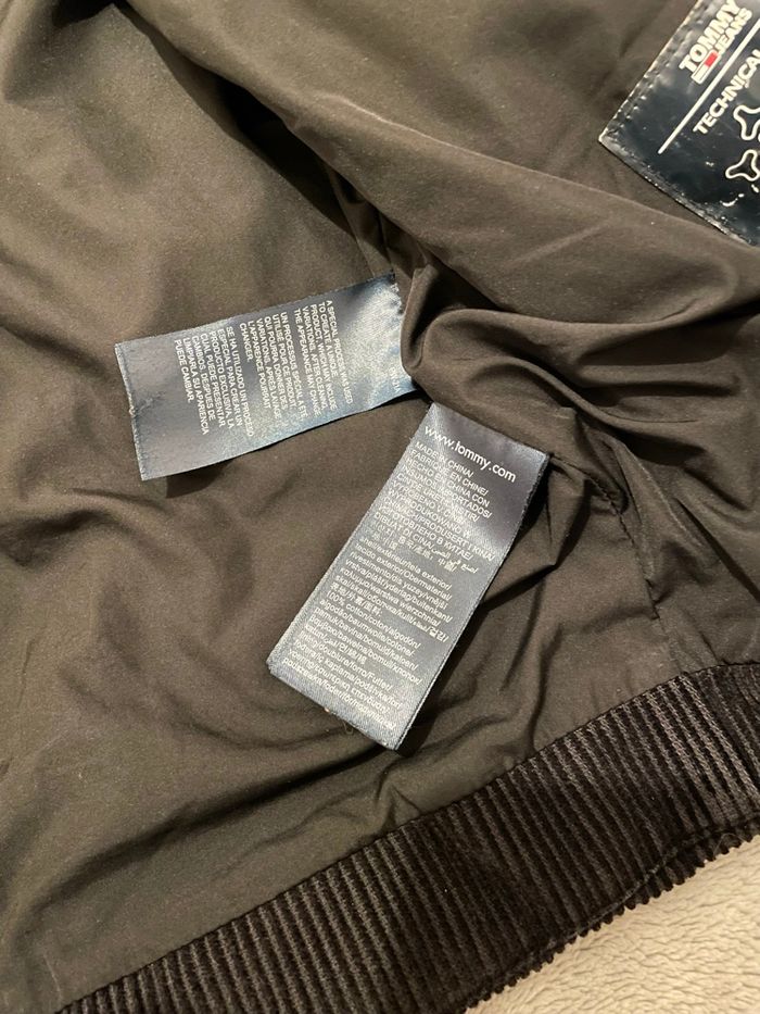 Veste doudoune Tommy Jeans – Velours côtelé – Taille S - photo numéro 7