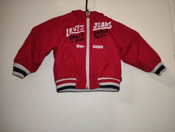 Veste réversible levis taille 12 mois