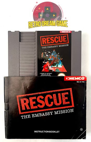 Rescue the embassy mission pour Nintendo Nes