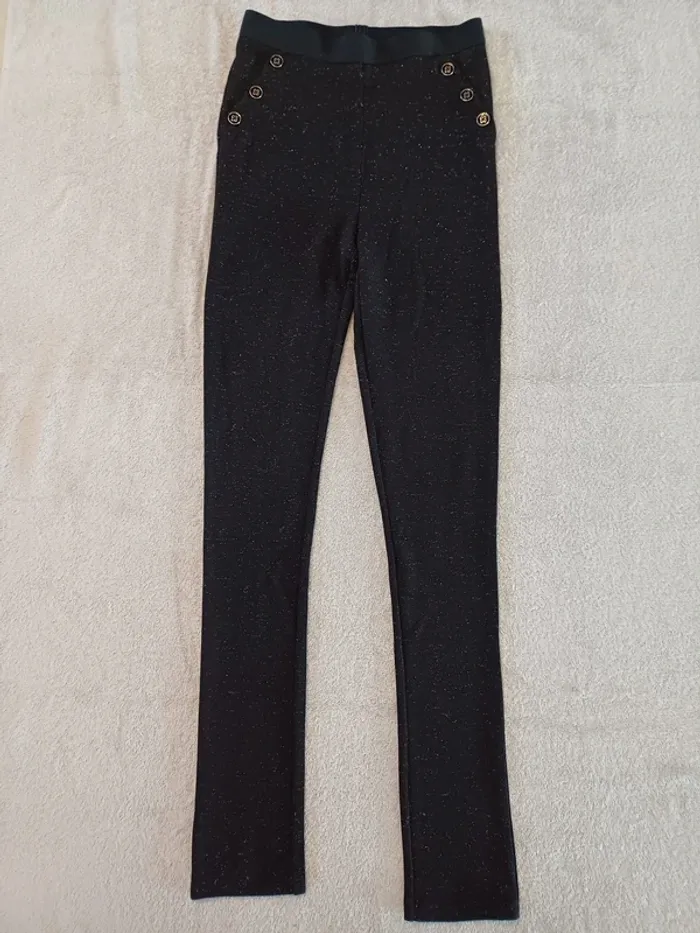 Legging noir Tape à l'Œil 14 ans (réf perso G-P27)(familleac72)