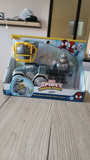 Rhino + véhicule démolisseur,  Spidey et ses amis NEUF