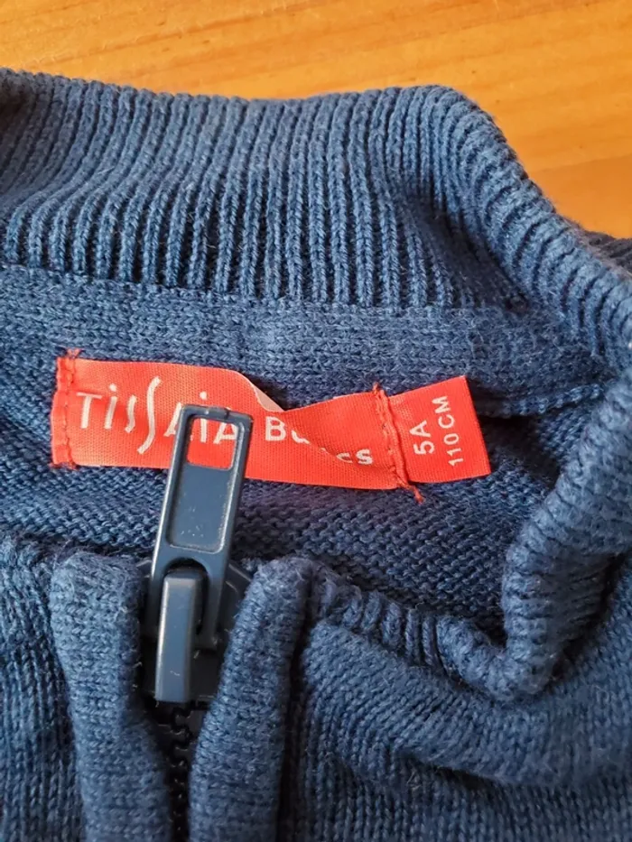 Gilet zippé 5 ans - photo numéro 2