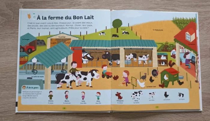 livre album Dokeo mes petites encyclopédies A la ferme Nathan jeunesse - photo numéro 2