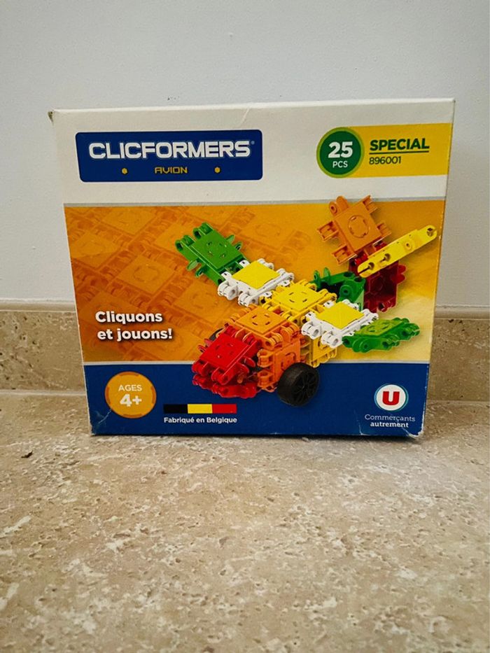 Jeux de Construction Clicformers Avion - photo numéro 2