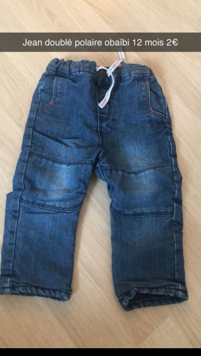 Pantalon doublé polaire