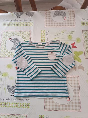 Tee-shirt ML Zara taille 18/24 mois