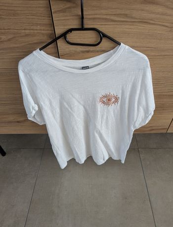 T-shirt œil grec femme