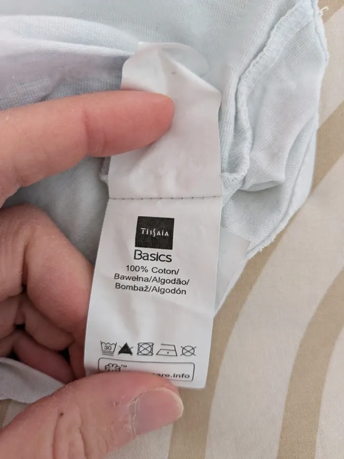 Débardeur Blanc "Belle en Marinière" - Tissaia - 4 Ans (104 cm) - photo numéro 3