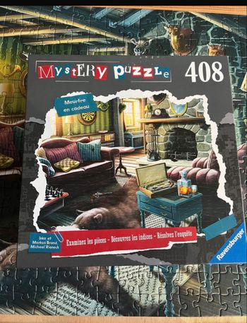 Mystery puzzle Ravensburger « meurtre en cadeau »
