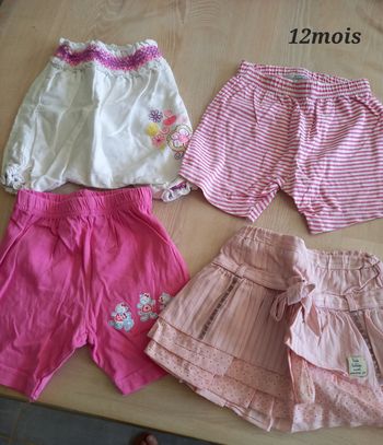 Lot short 12mois