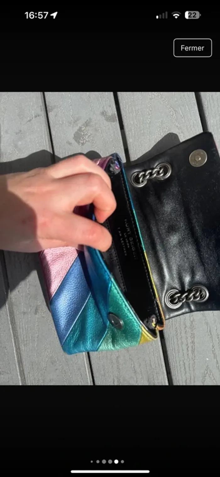 Sac bandoulière Kurt Geiger - photo numéro 5