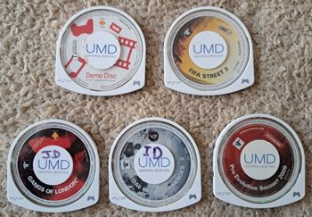 🎮 Lot de 5 jeux UMD en loose Sony PlayStation Portable PSP