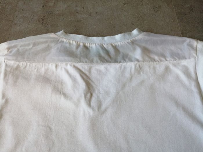 T-shirt blanc et bleu ciel Lulu Castagnette Taille 12/14 ans - photo numéro 3