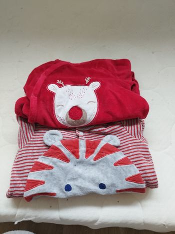 2 Pyjamas  6 mois Garçon