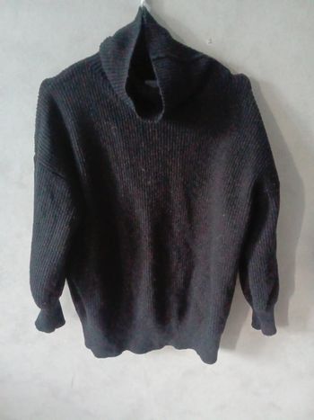 Gros pull col rouler