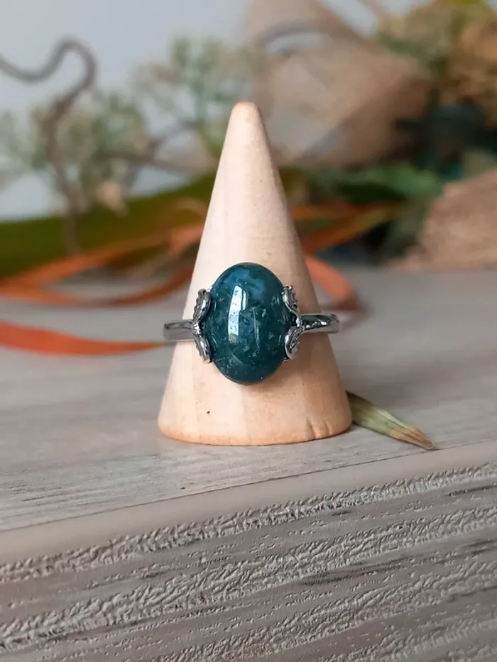 Bague en pierre naturelle taille 19 - photo numéro 2