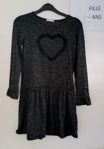Robe coeur Gémo 10 ans
