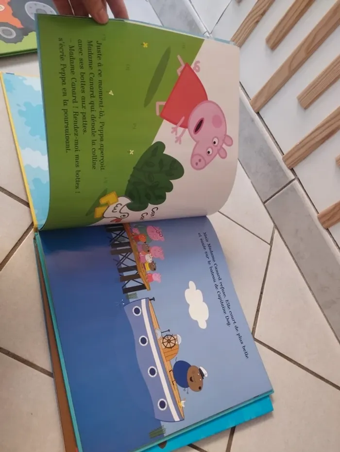 Lot livres Peppa pig (grand format) - photo numéro 11