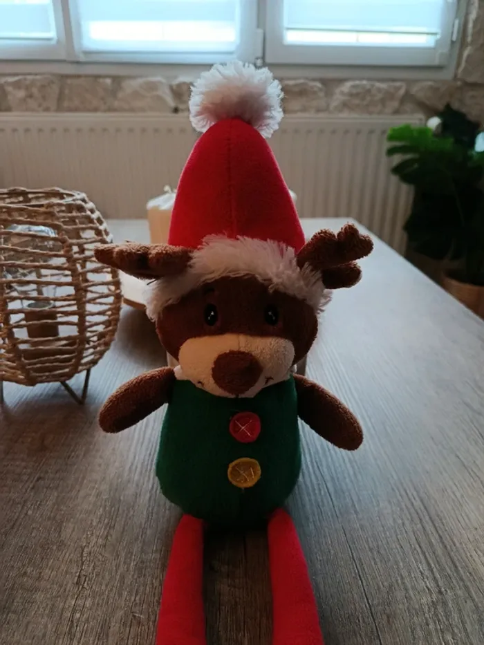 Peluche "Renne de Noël" - photo numéro 2