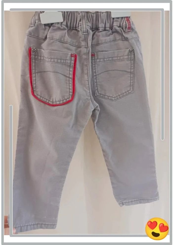 Pantalon gris compagnie des petits 24mois - photo numéro 5
