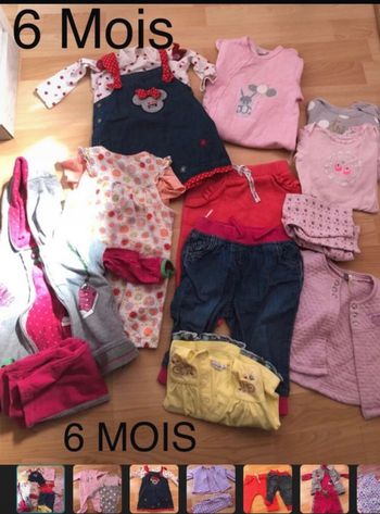 Lot 6 mois fille printemps/été