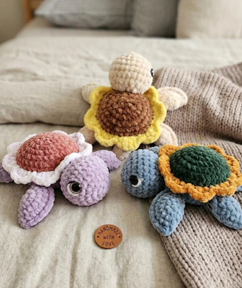 🐢✨ Peluche Tortue – Douce & Personnalisable ✨🐢