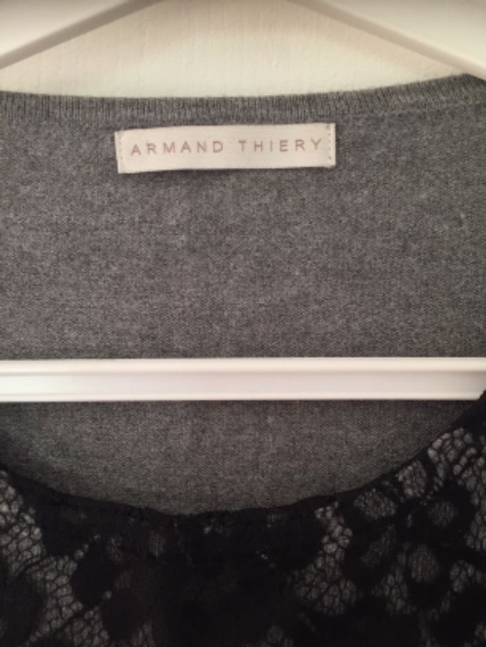 Pull gris Armand Thiery 38 - photo numéro 2