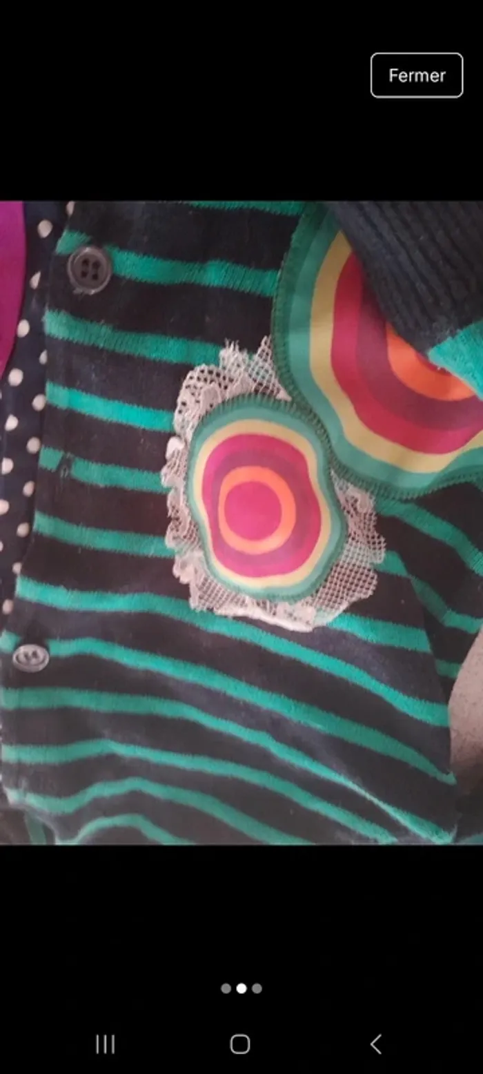 Gilet fille 5/6 ans - photo numéro 3