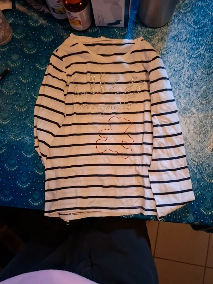 Tee-shirt lulu castagnette 10 ans