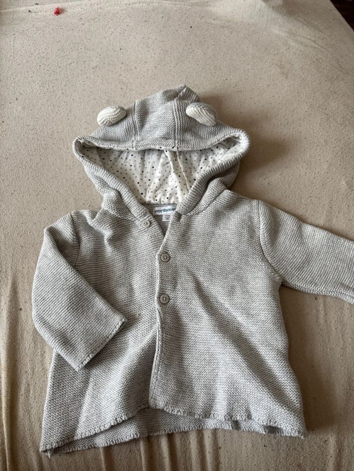 Gilet à capuche