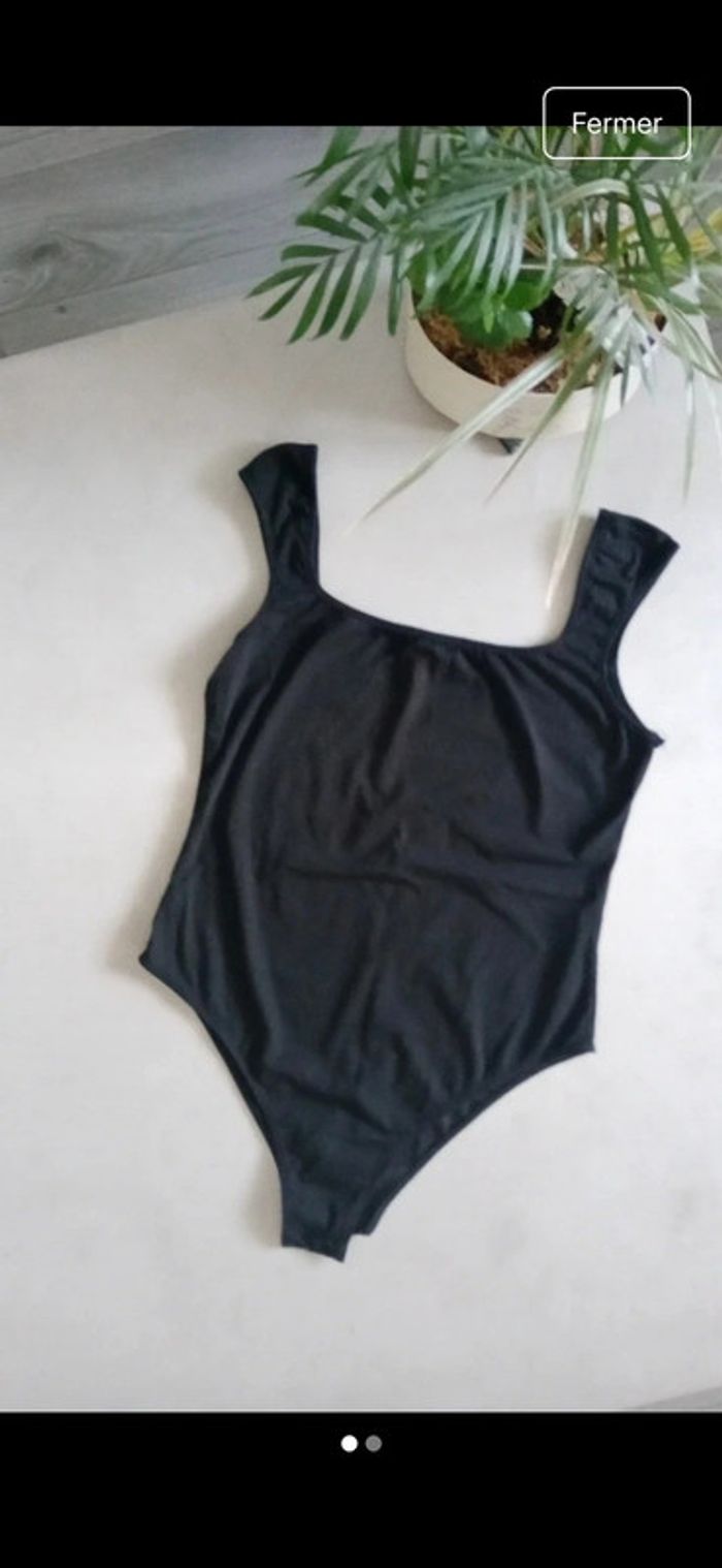 Débardeur noir body L - photo numéro 2