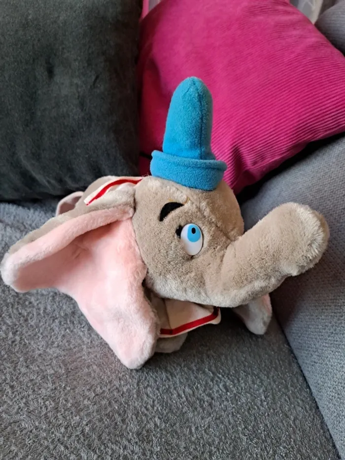 Peluche dumbo vintage - photo numéro 6