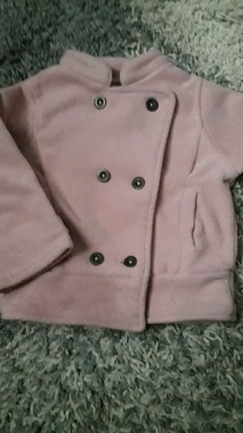 Petite veste polaire fille taille 18 mois