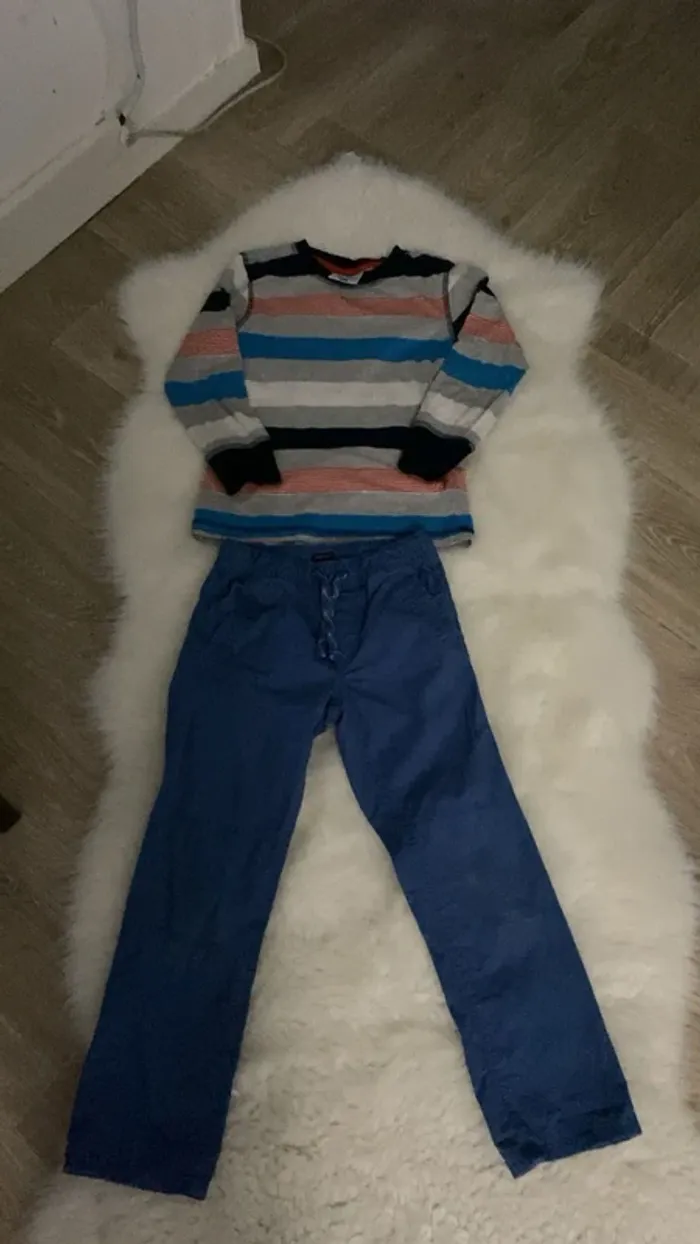 Pantalon avec chemisier