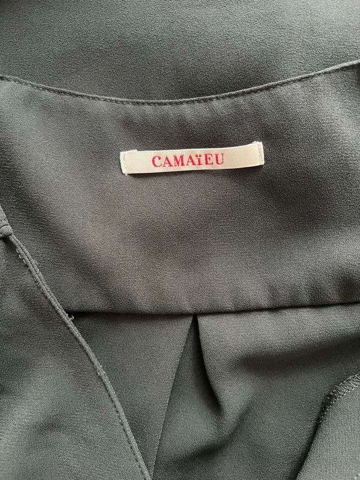 Robe droite manches 3/4 mois grise Camaïeu - photo numéro 4